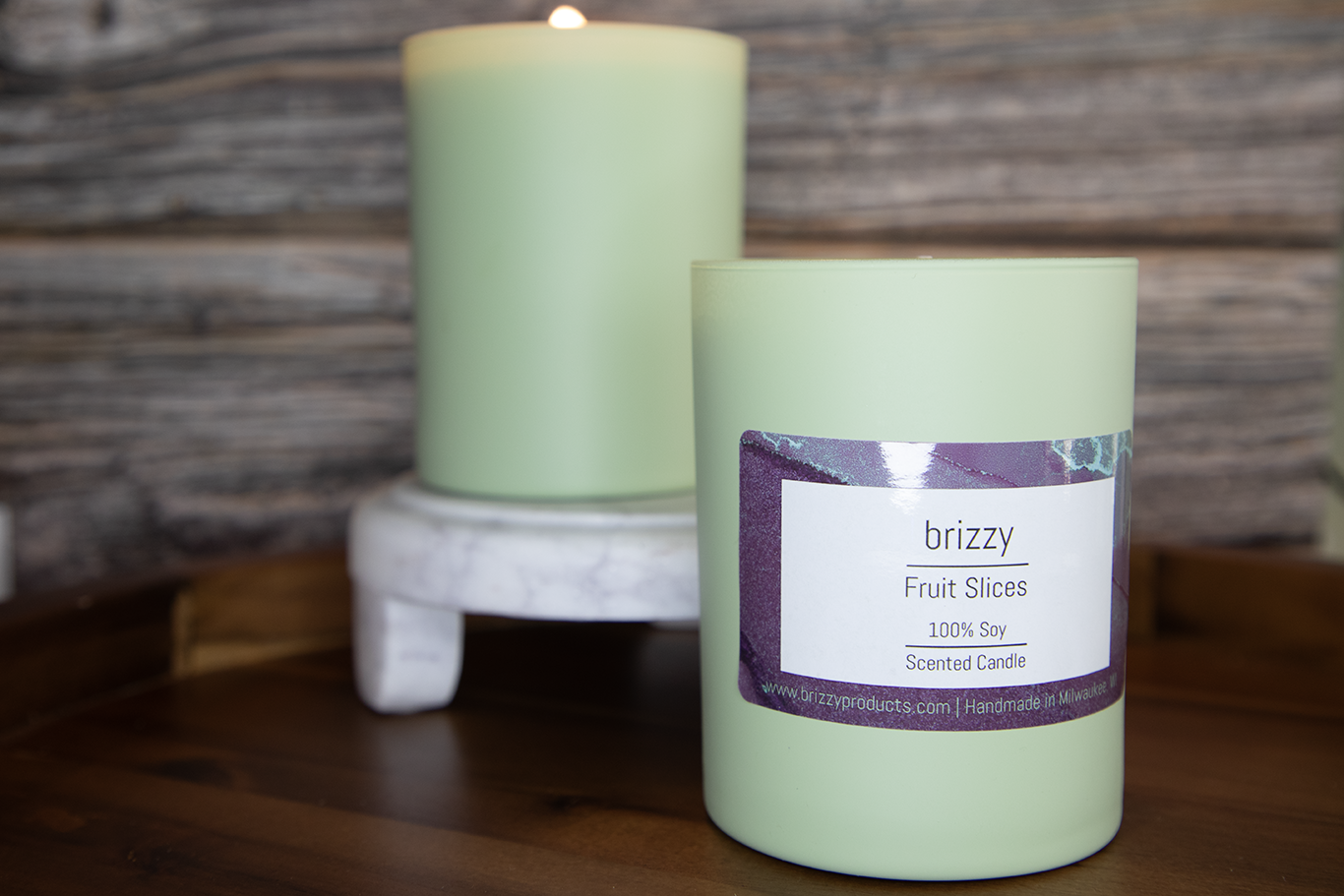 Fruit Slices Soy Candle