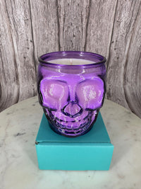 Hallows' Eve Soy Skull Candle