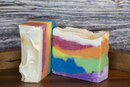 Rainbow Lemon Poundcake Bar Soap