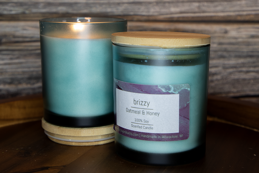 Oatmeal & Honey Soy Candle - 12 oz